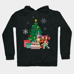 Fraggle Rock Around The Christmas Tree Hoodie